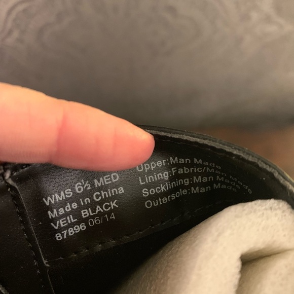 6.5 Natural Soul Black Riding Boots - Picture 9 of 9